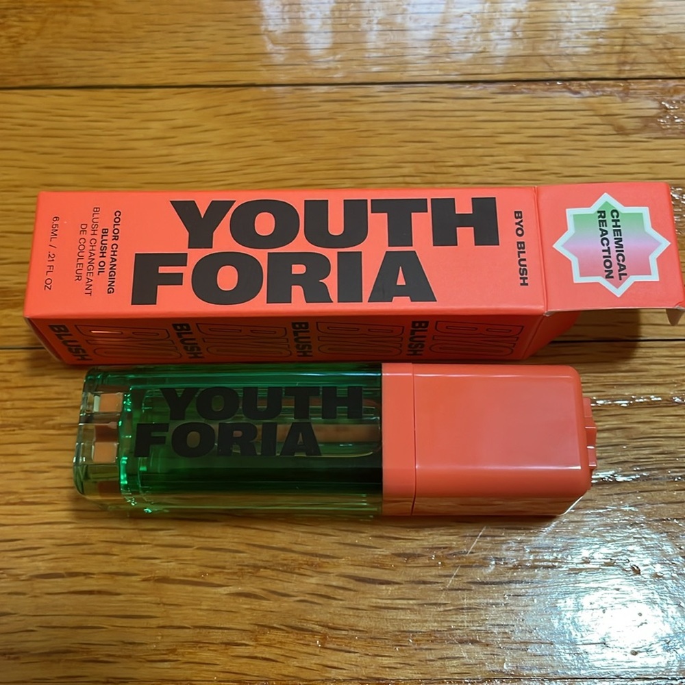 Youth Foria BYO Color Changing Blush Oil (New)